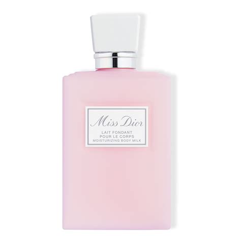 miss dior lait fondant pour le corps
